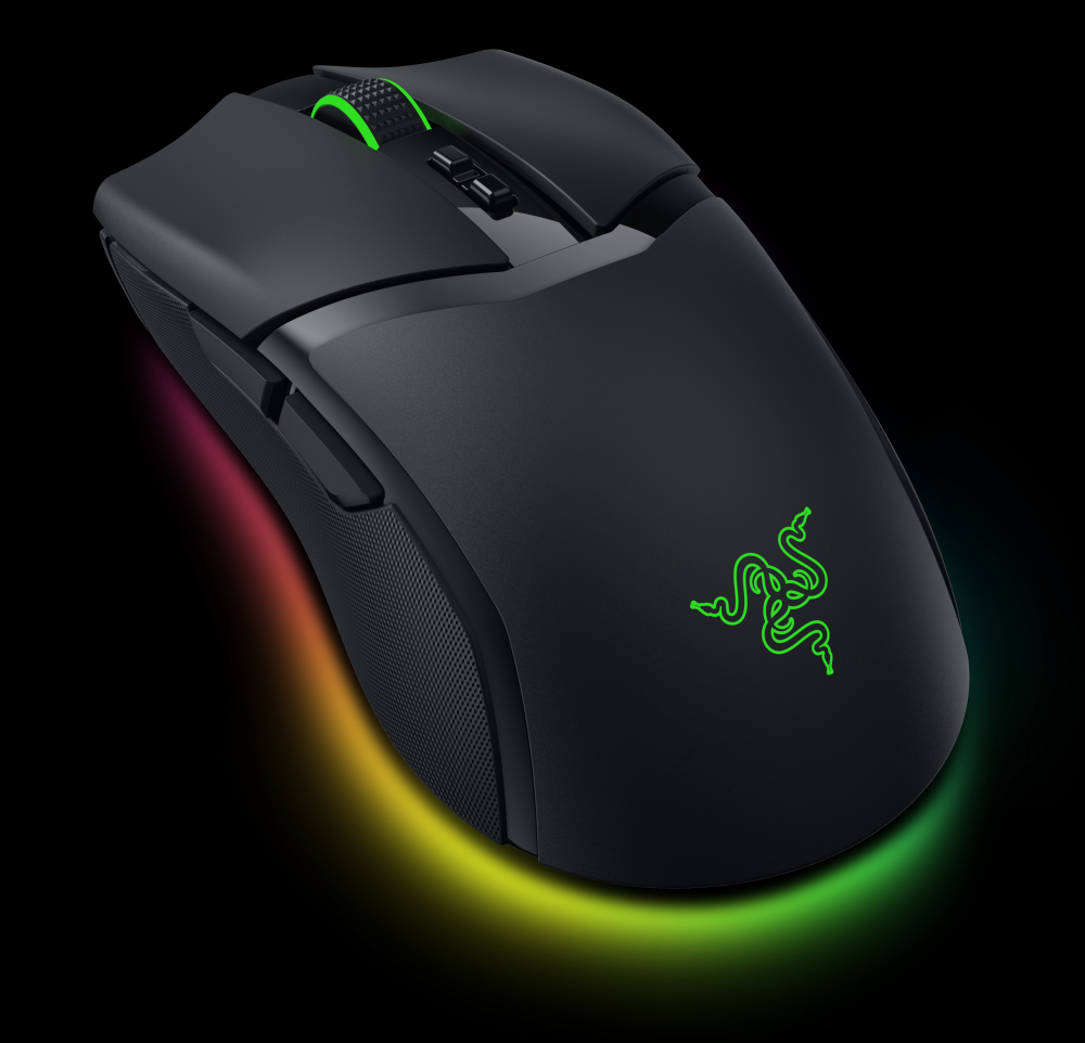 Close-up of the Razer Cobra Pro